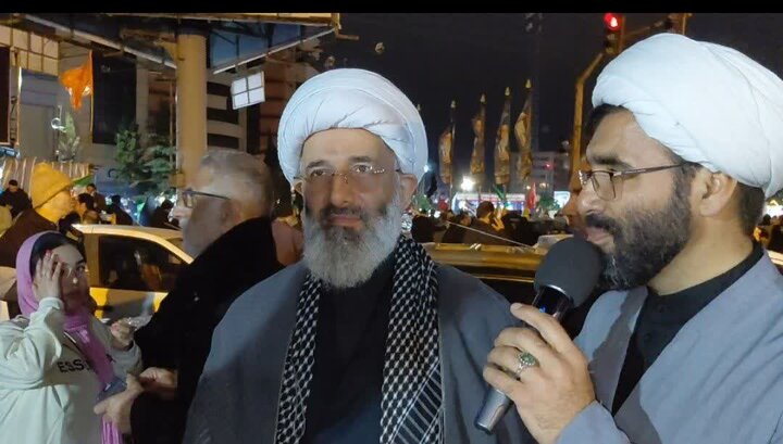 تصاویر . گوشه ای از فعالیت های تبلیغی موکب «شهدای روحانی شهرستان آمل» در بیستم فروردین