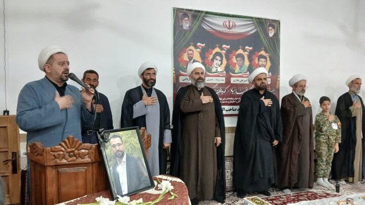 تصاویر/ چهلمین روز شهادتِ طلبه شهید مهندس حسن یزدانی با حضور حجت‌الاسلام والمسلمین حاجی‌زاده امام جمعه دابودشت و دشت‌سر