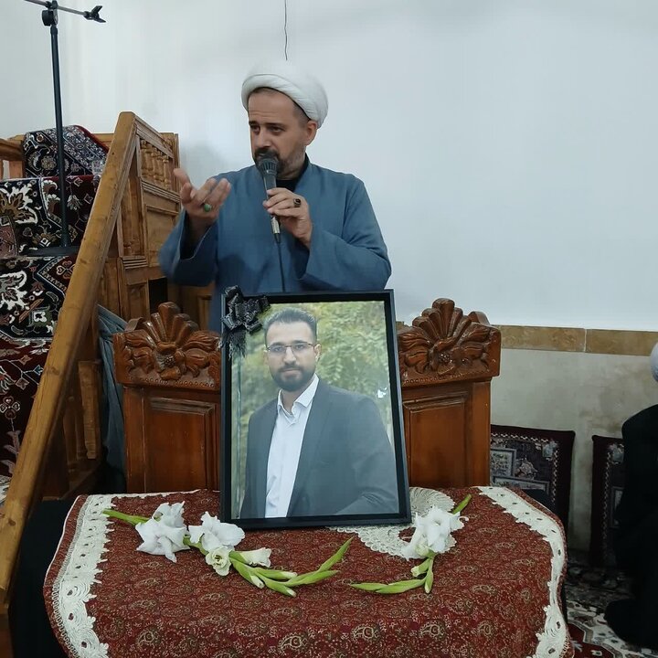 تصاویر/ چهلمین روز شهادتِ طلبه شهید مهندس حسن یزدانی با حضور حجت‌الاسلام والمسلمین حاجی‌زاده امام جمعه دابودشت و دشت‌سر