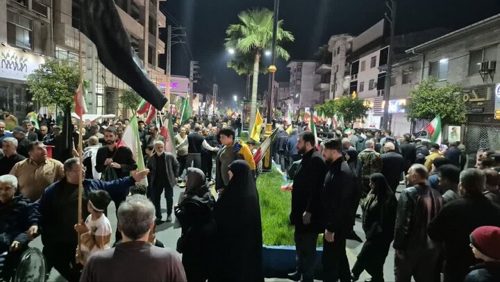 تصاویر/ اجتماع مردمی بزرگ، به مناسبت اربعین رهبر شهید انقلاب (ره) در تنکابن