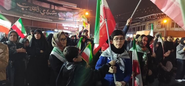 تصاویر/ اجتماع مردمی بزرگ، به مناسبت اربعین رهبر شهید انقلاب (ره) در تنکابن