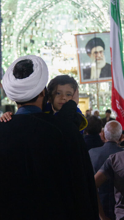 تصاویر/ چهلمین جمع مردمی شهرستان آران و بیدگل در نجف ایران