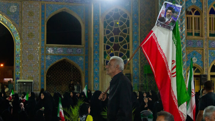 تصاویر/ چهلمین جمع مردمی شهرستان آران و بیدگل در نجف ایران