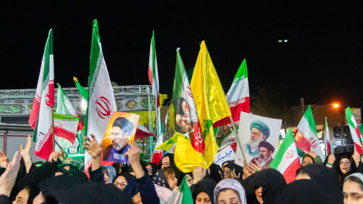 تصاویر/ چهلمین جمع مردمی شهرستان آران و بیدگل در نجف ایران