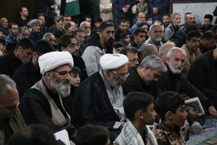 تصاویر/ برگزاری محفل قرآنی دانش‌آموزان استان سمنان در چهلم شهادت رهبر شهید و شهدای «شجره طیبه میناب»