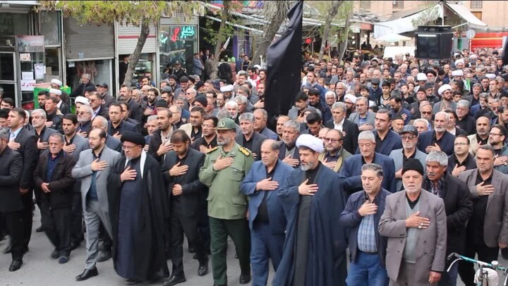 تصاویر | مراسم اربعین رهبر شهید انقلاب در بناب