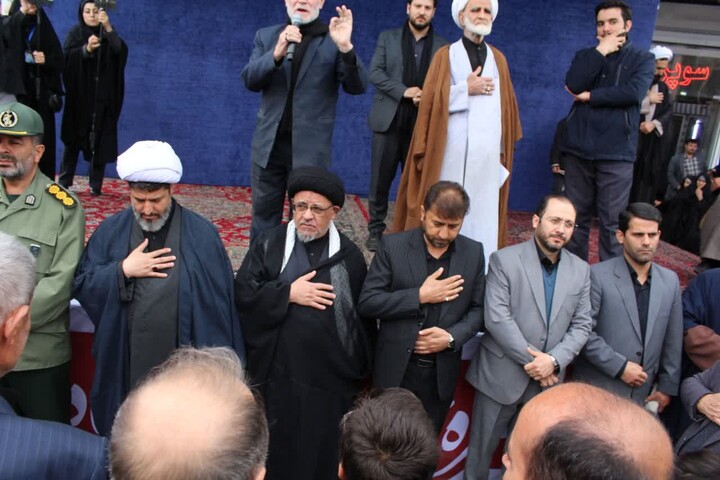 تصاویر | مراسم اربعین رهبر شهید انقلاب در بناب