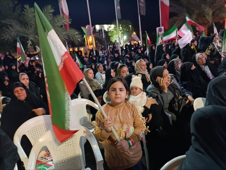 تصاویر/ چهلمین شب اجتماع بزرگ مردمی «شب‌های اقتدار» در گرمسار