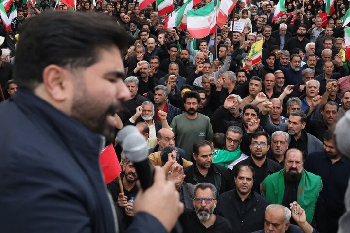 تصاویر/ اجتماع هیئات مذهبی یزد در چهلم شهادت امام خامنه ای