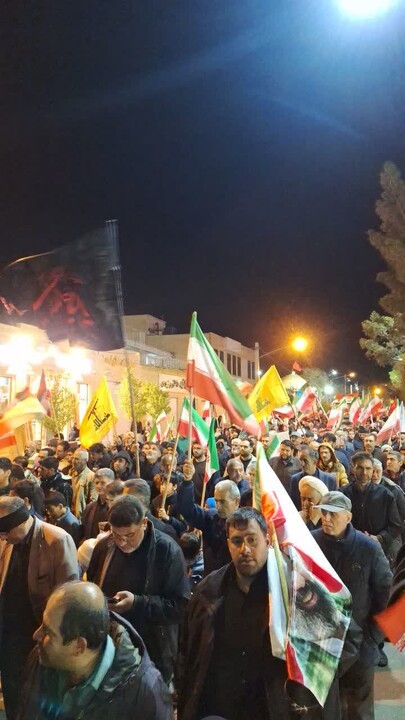 تصاویر/ لبیک دامغانی‌ها به امر امام انقلاب در «شب‌های اقتدار»