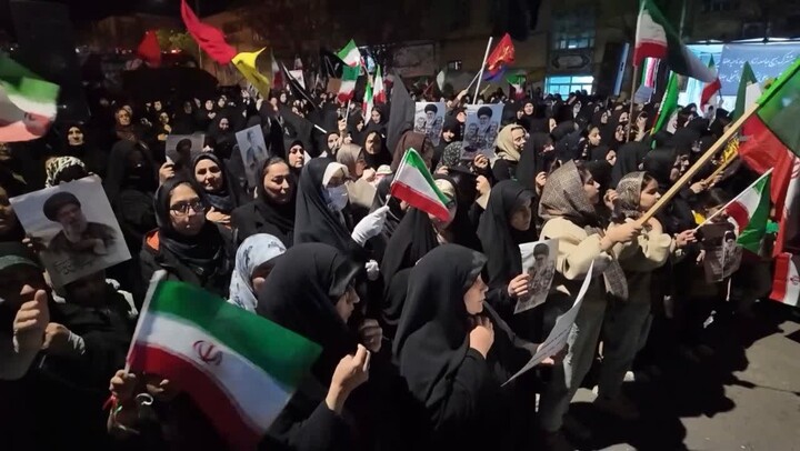 تصاویر/ اجتماع پرشور مردم هادیشهر پای نظام اسلامی
