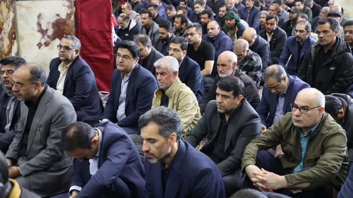 تصاویر/ بزرگداشت چهلم رهبر شهید در مسجد روضه محمدیه یزد