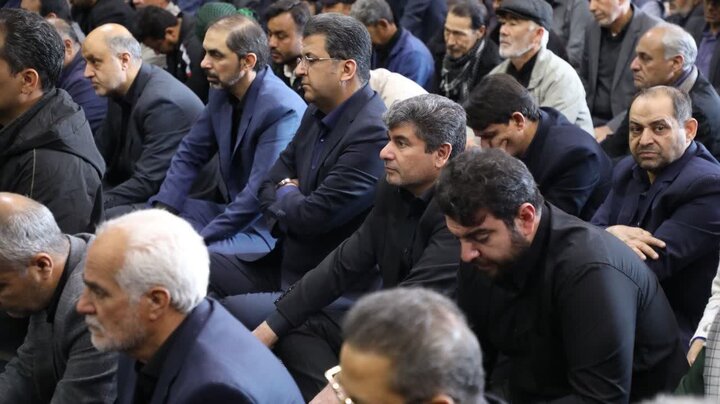 تصاویر/ بزرگداشت چهلم رهبر شهید در مسجد روضه محمدیه یزد