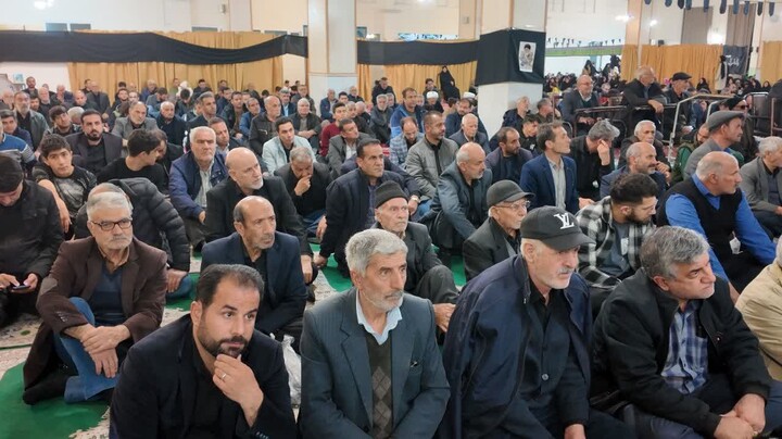 تصاویر | مراسم اربعین رهبر شهید انقلاب در هادیشهر