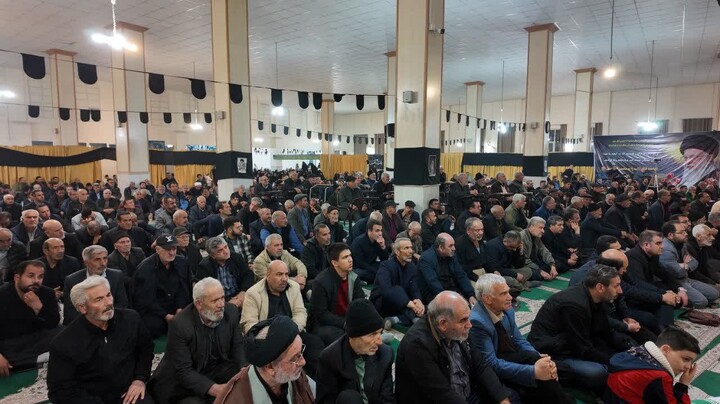 تصاویر | مراسم اربعین رهبر شهید انقلاب در هادیشهر