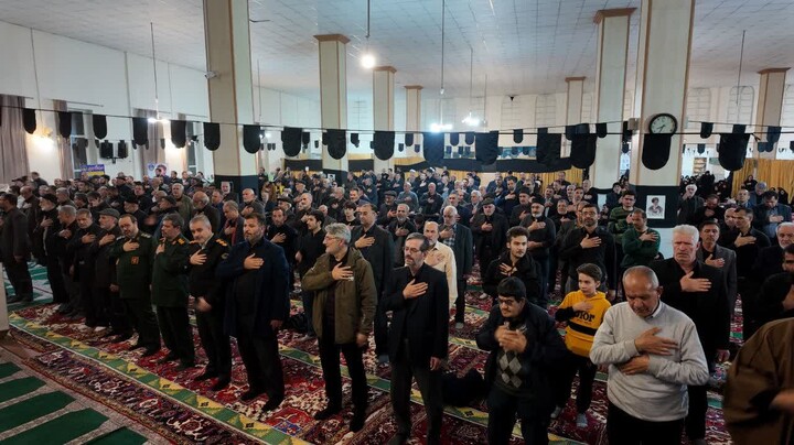 تصاویر | مراسم اربعین رهبر شهید انقلاب در هادیشهر