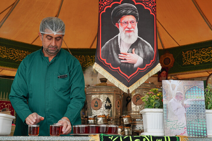 تصاویر/ حرم مطهر رضوی در چهلمین روز شهادت رهبر شهید انقلاب