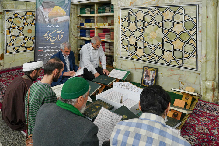 تصاویر/ حرم مطهر رضوی در چهلمین روز شهادت رهبر شهید انقلاب