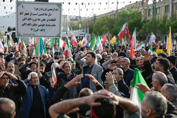 تصاویر/ اجتماع عزاداران رهبر شهید انقلاب اسلامی در مشهد