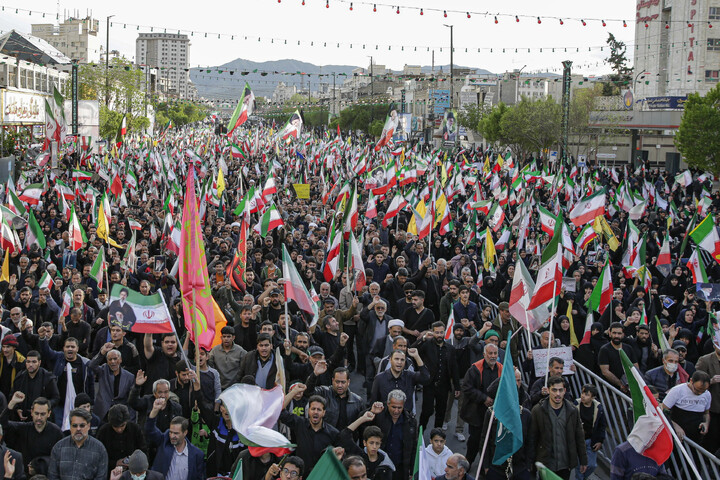 تصاویر/ اجتماع عزاداران رهبر شهید انقلاب اسلامی در مشهد