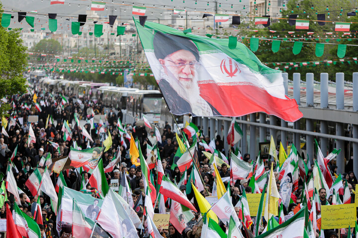 تصاویر/ اجتماع عزاداران رهبر شهید انقلاب اسلامی در مشهد
