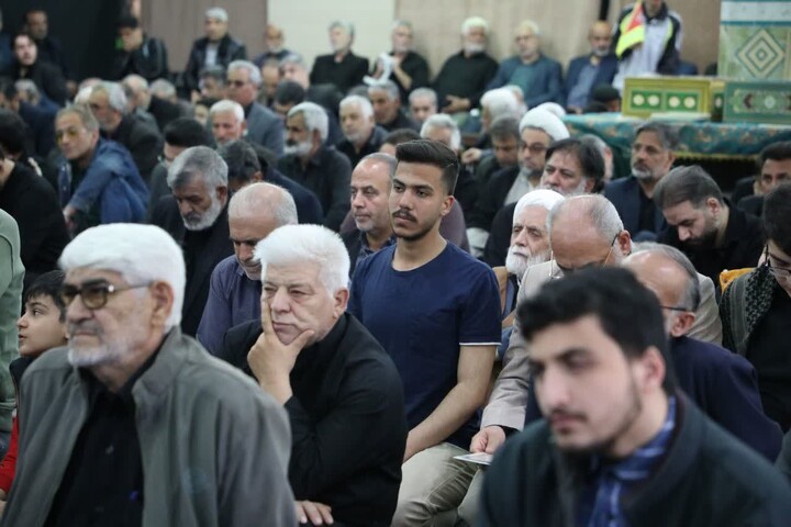 تصاویر/ مراسم بزرگداشت چهلمین روز شهادت حاج محمد باصری و مهندس شایان تبریزی‌امجد در سمنان