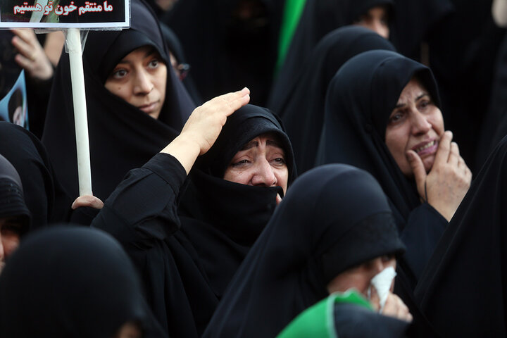تجمع هیئات مذهبی قم به مناسبت چهلمین روز شهادت رهبر انقلاب