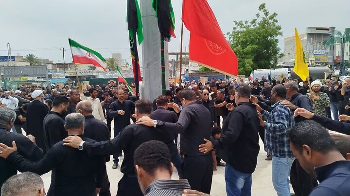تصاویر/ مراسم بزرگداشت چهلمین روز شهادت قائد امت اسلامی در شهر قشم