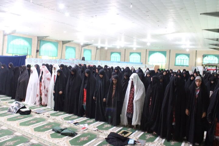 تصاویر/ آیین عبادی سیاسی نماز جمعه شهرستان دلگان
