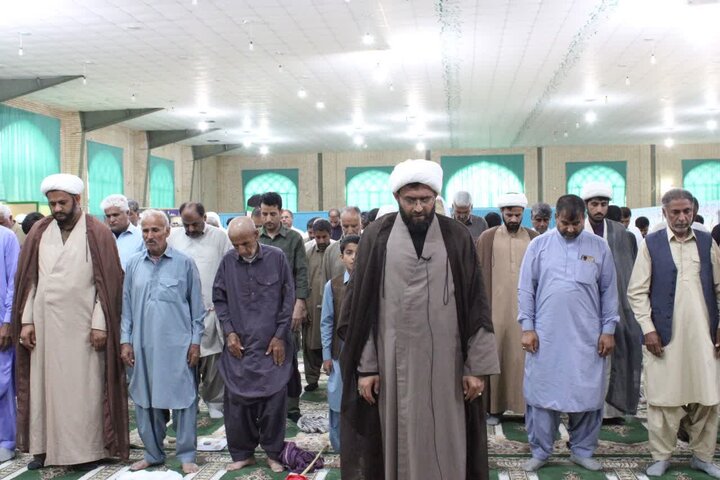 تصاویر/ آیین عبادی سیاسی نماز جمعه شهرستان دلگان