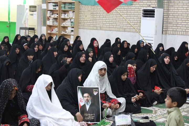 تصاویر/ آیین عبادی سیاسی نماز جمعه شهرستان دلگان