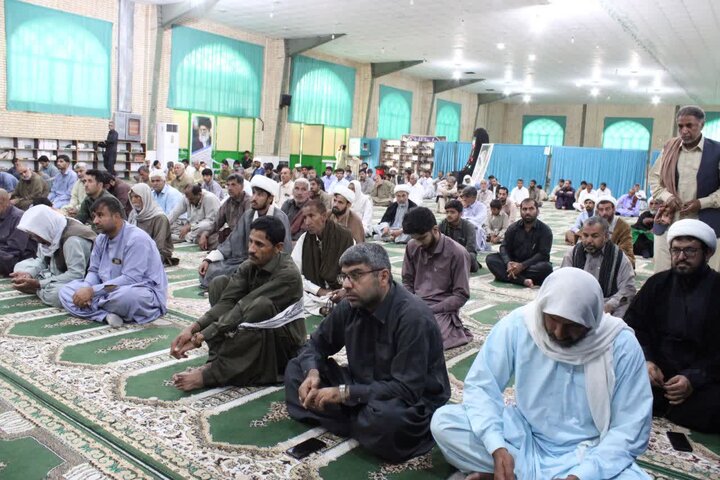 تصاویر/ آیین عبادی سیاسی نماز جمعه شهرستان دلگان