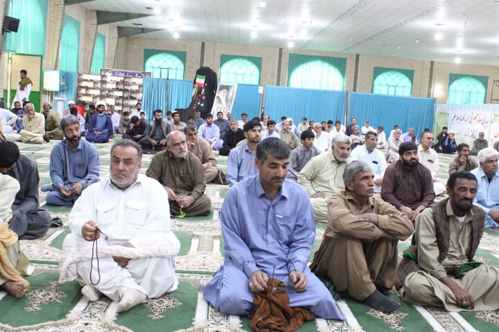 تصاویر/ آیین عبادی سیاسی نماز جمعه شهرستان دلگان