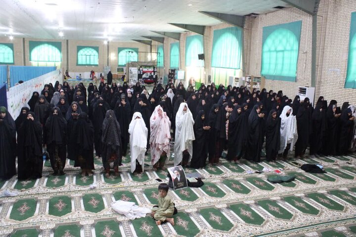 تصاویر/ آیین عبادی سیاسی نماز جمعه شهرستان دلگان