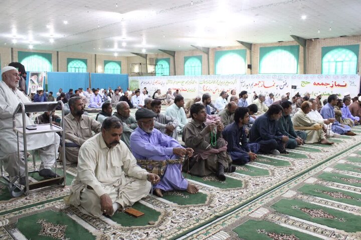 تصاویر/ آیین عبادی سیاسی نماز جمعه شهرستان دلگان