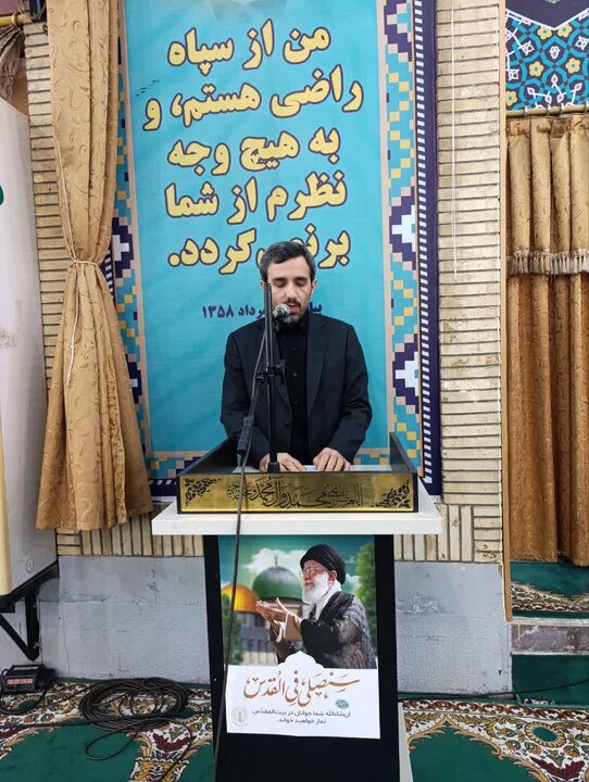 تصاویر/ آیین عبادی سیاسی نمازجمعه امروز شهر بوشهر