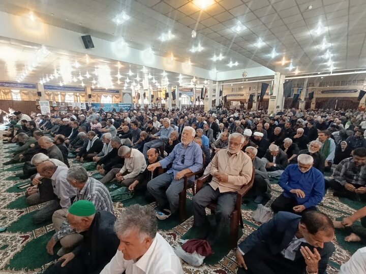 تصاویر/ آیین عبادی سیاسی نمازجمعه امروز شهر بوشهر