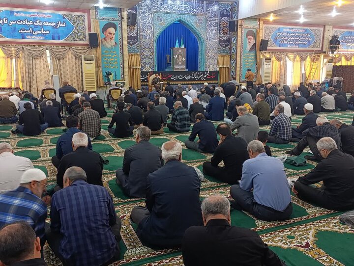 تصاویر/ آیین عبادی سیاسی نمازجمعه امروز شهر بوشهر