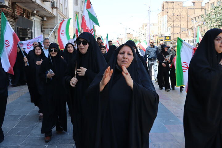 دسته بزرگ عزاداری نماز جمعه اهواز