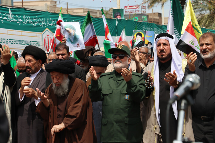 دسته بزرگ عزاداری نماز جمعه اهواز