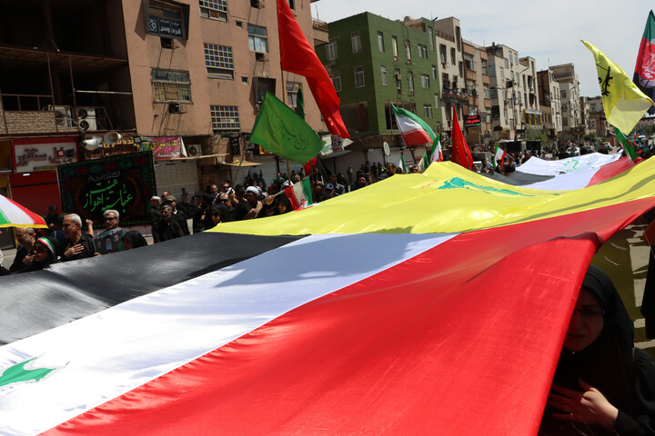 دسته بزرگ عزاداری نماز جمعه اهواز
