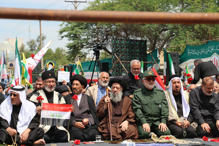 دسته بزرگ عزاداری نماز جمعه اهواز