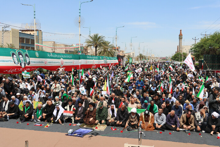 دسته بزرگ عزاداری نماز جمعه اهواز