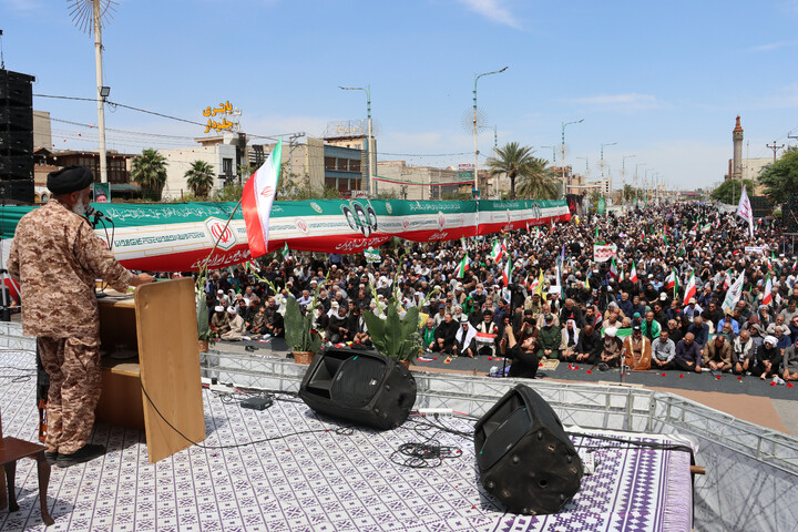 دسته بزرگ عزاداری نماز جمعه اهواز