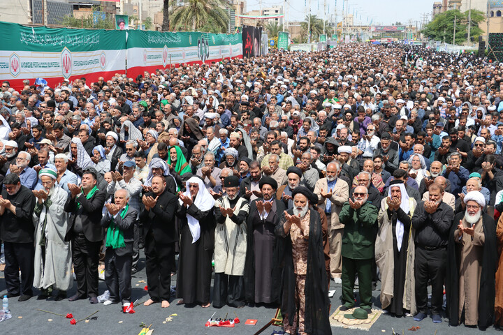 دسته بزرگ عزاداری نماز جمعه اهواز