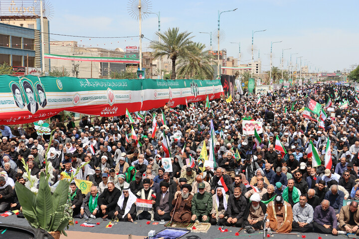 دسته بزرگ عزاداری نماز جمعه اهواز