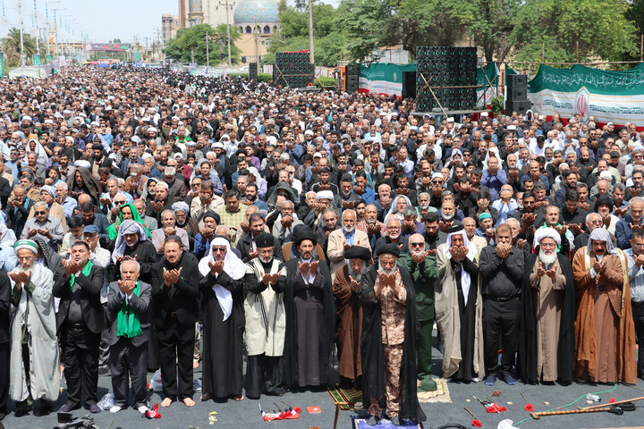 دسته بزرگ عزاداری نماز جمعه اهواز