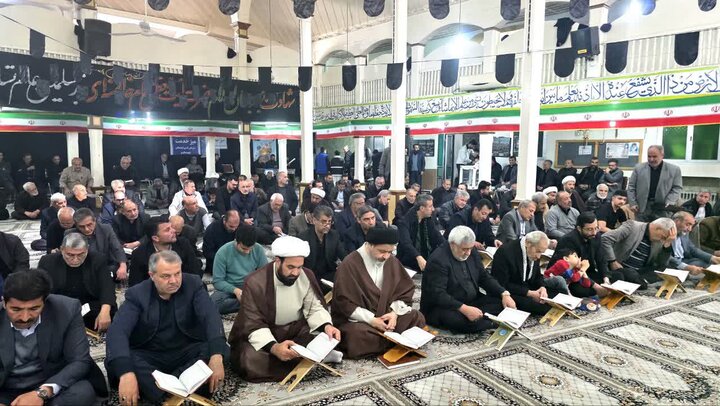 تصاویر/ مراسم اربعین شهادت رهبر انقلاب در ماکو
