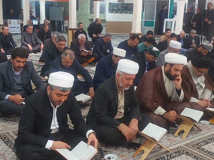 تصاویر/ مراسم اربعین شهادت رهبر انقلاب در ماکو