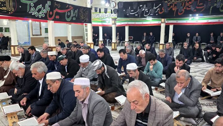 تصاویر/ مراسم اربعین شهادت رهبر انقلاب در ماکو